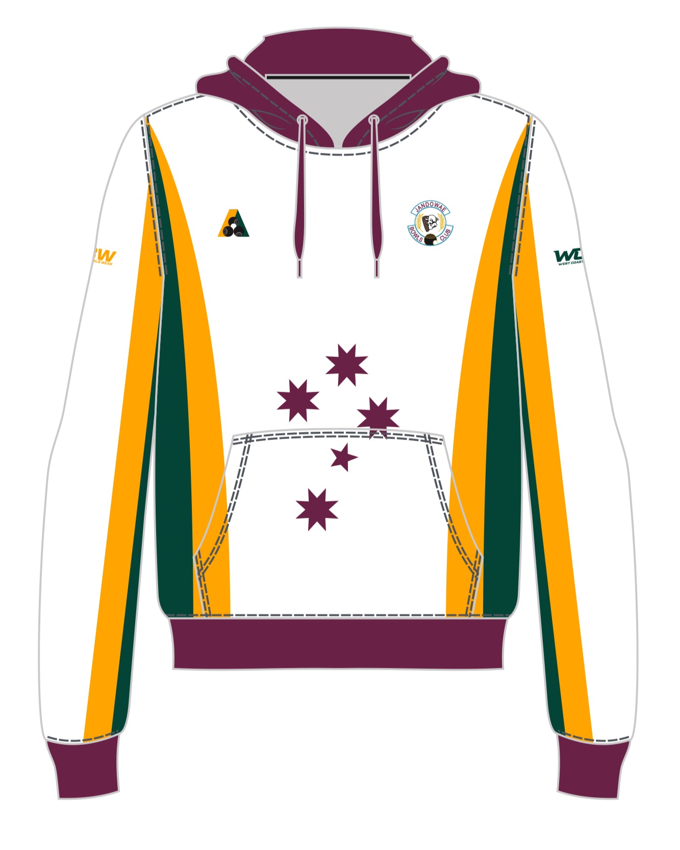 Jandowae Bowls Club Unisex Hoodie