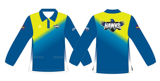 Hoppers Crossing Bowling Club Ladies Long Sleeve Polo