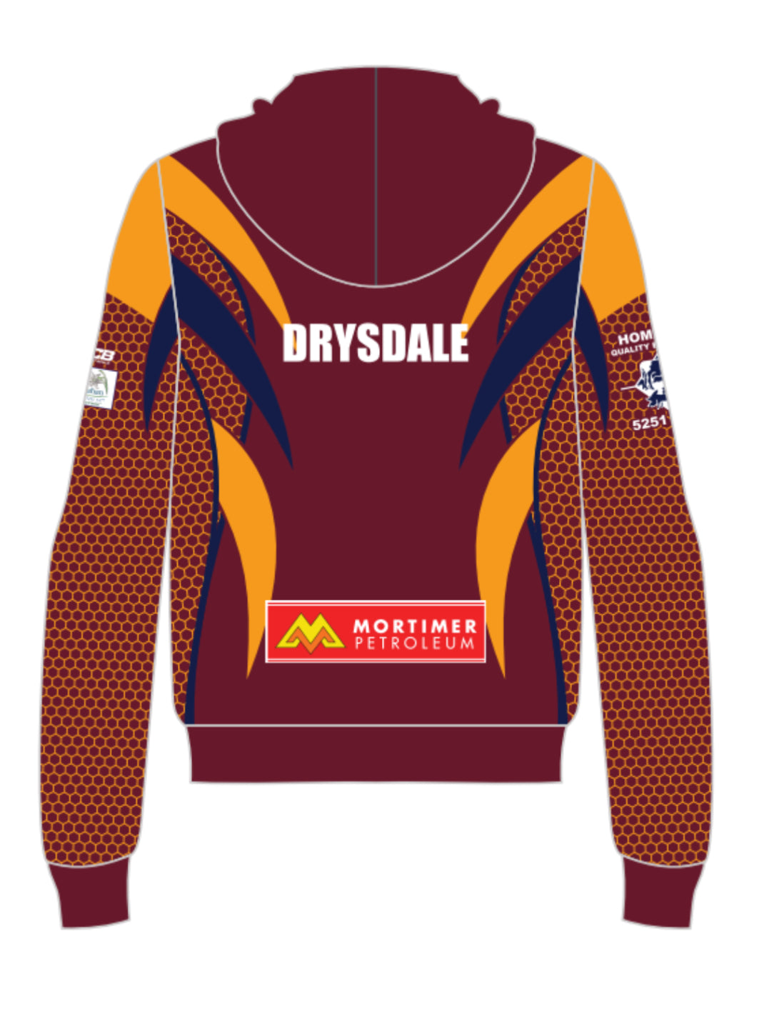 Drysdale Bowling Club Unisex Zipped Hoodie
