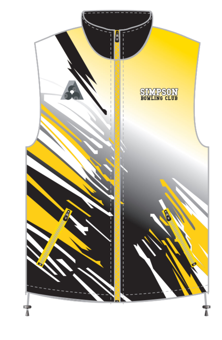 Simpson Bowling Club Unisex Vest