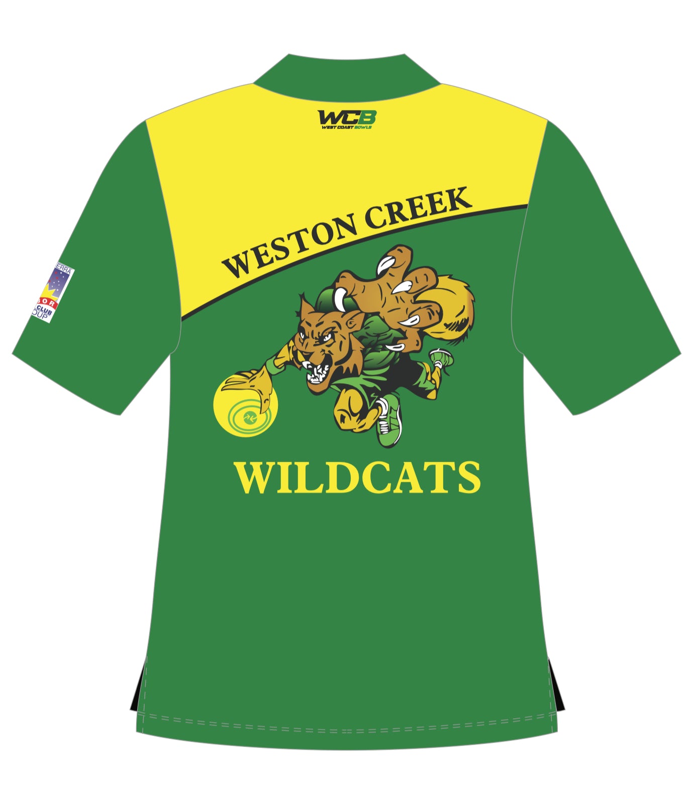 Weston Creek Bowling Club Ladies Short Sleeve Polo