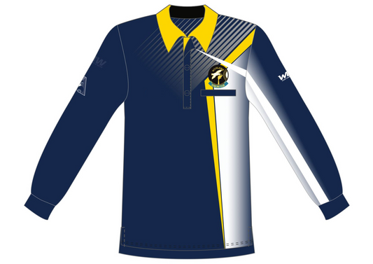 Norlane Bowling Club Mens Long Sleeved Polo
