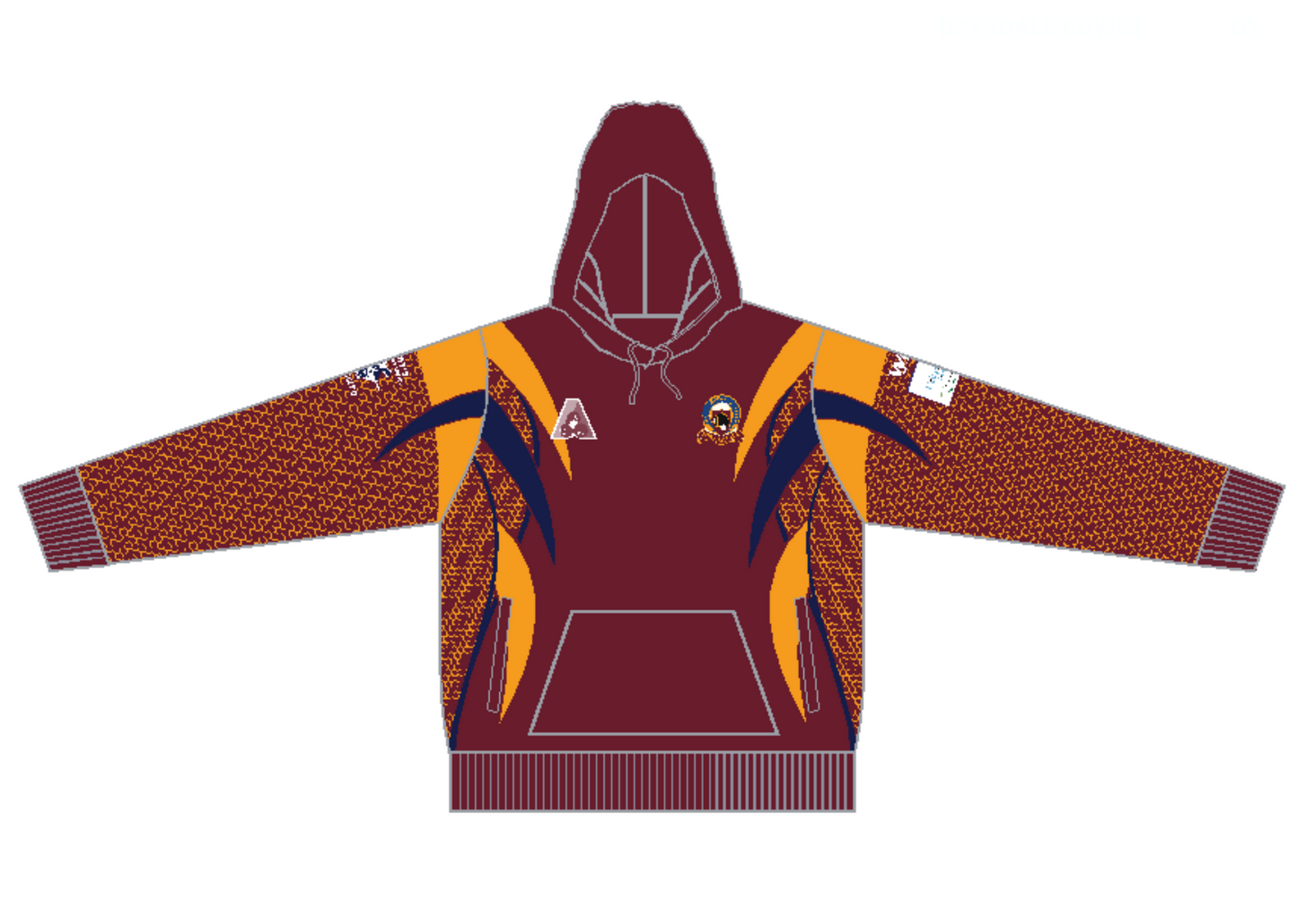 Drysdale Bowling Club Unisex Hoodie