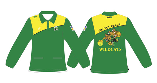 Weston Creek Bowling Club Ladies Long Sleeve Polo