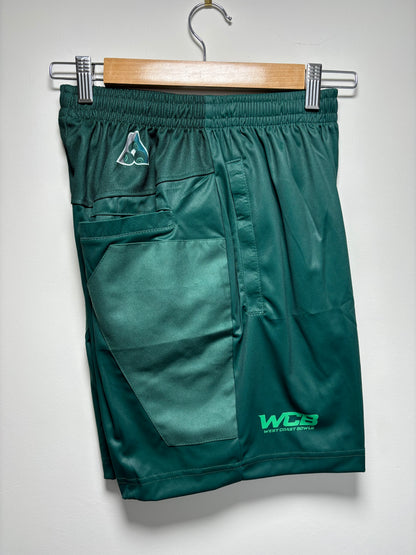 WCB Pro Shorts- Bottle Green