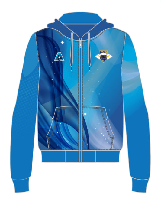 Yass Bowling Club Unisex Zipped Hoodie
