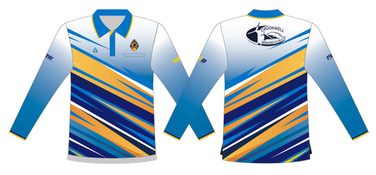 Crookwell Bowling Club Mens Long Sleeved Polo