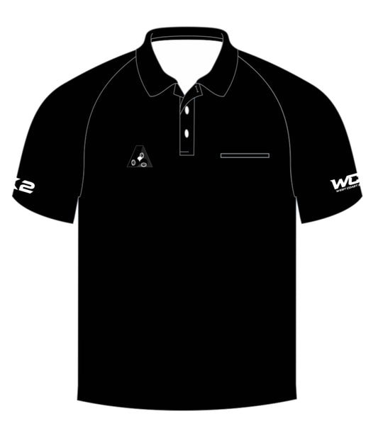 WCB Elite Polo- Black
