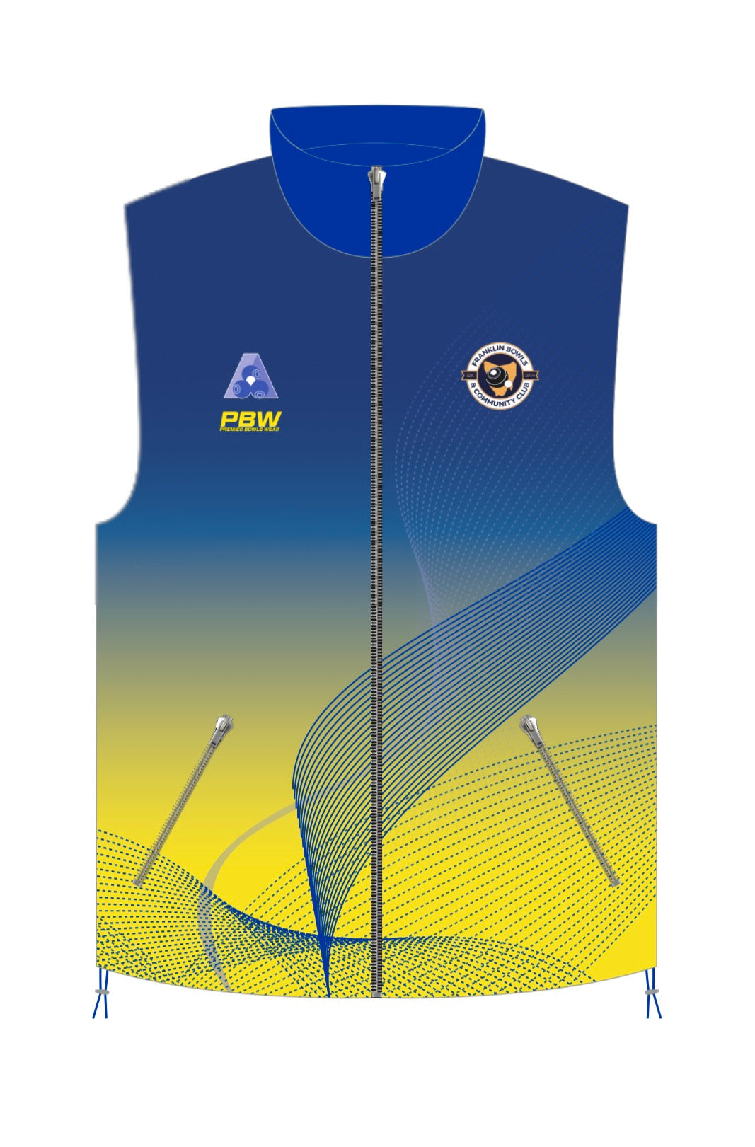 Franklin Bowls Club Unisex Vest