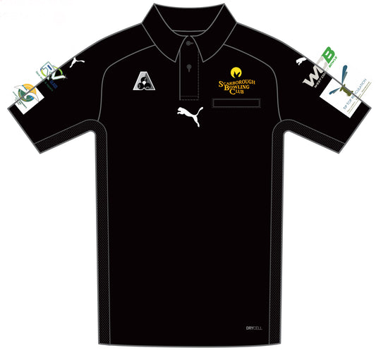 Scarborough Club Puma Relaxed Polo Black