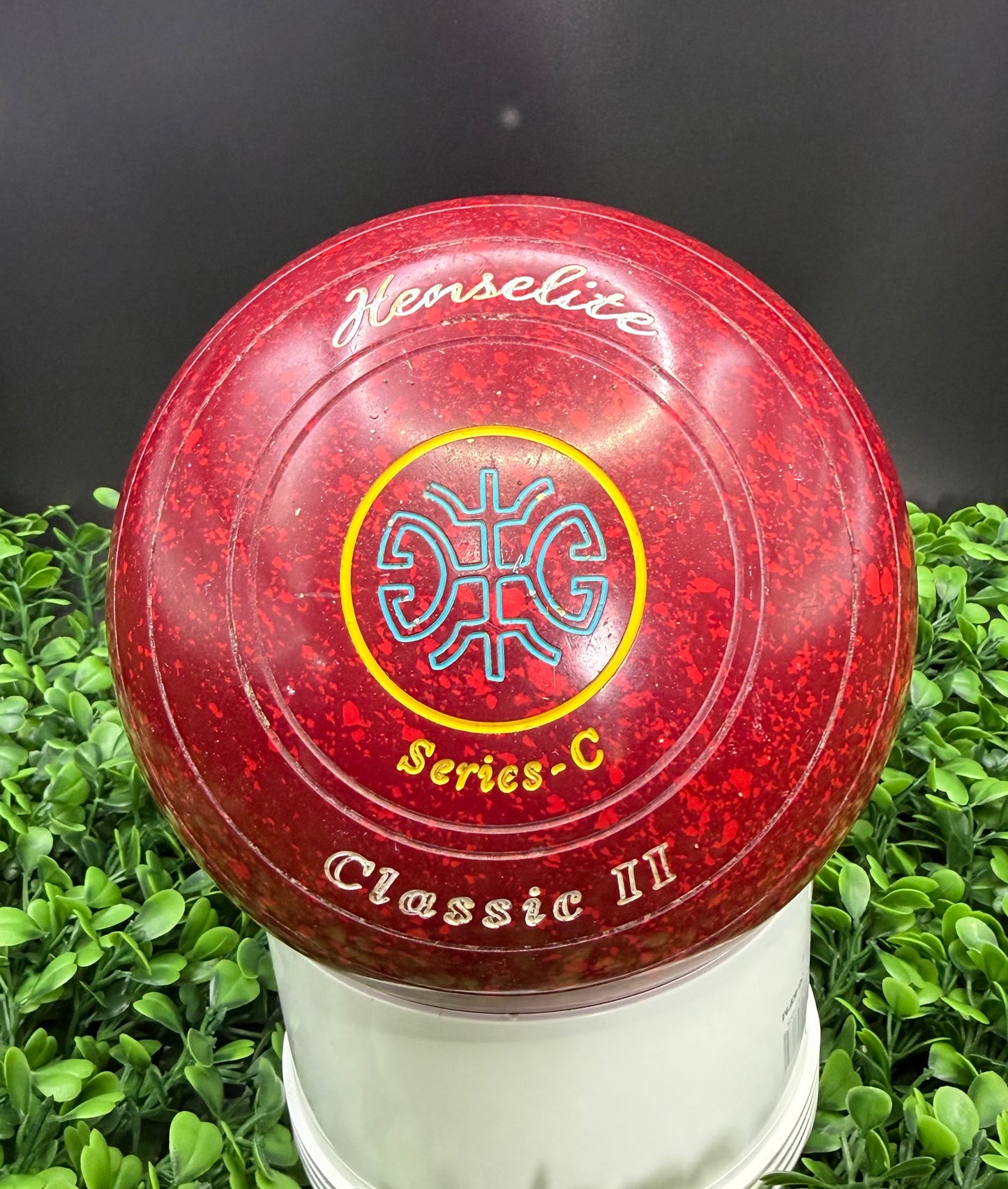 Henselite Classic II size 4 Non Grip Maroon