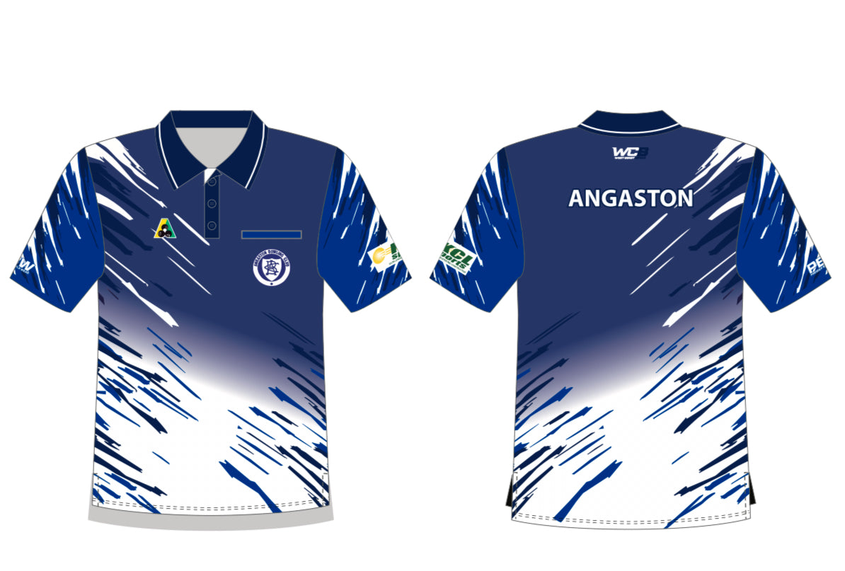 Angaston Bowling Club Mens Short Sleeve Polo
