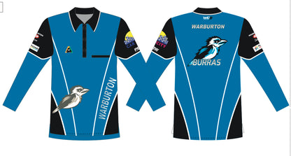Warburton Bowls Club Mens Long Sleeve Polo