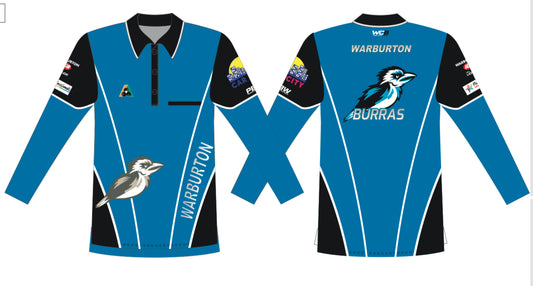 Warburton Bowls Club Mens Long Sleeve Polo