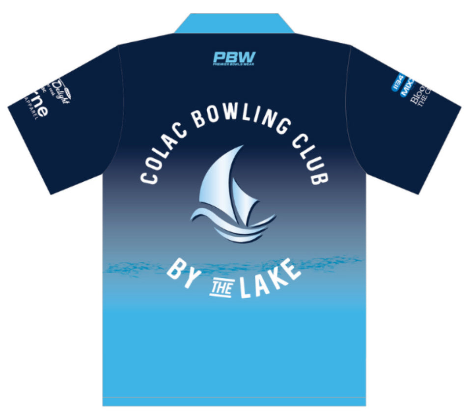 Colac Bowling Club Uniform Mens Polo