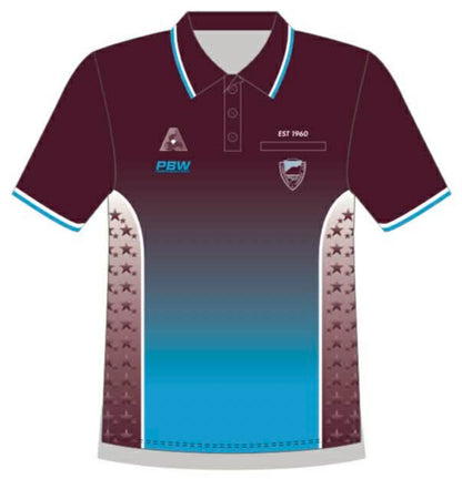 Claremont Bowls and Community Club Mens Short Sleeve Polo