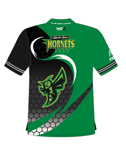 North Haven Hornets Mens Short Sleeve Polo