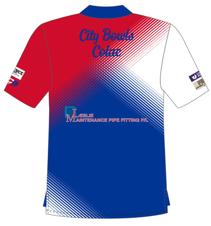 Colac City Bowling Club Uniform Mens Polo