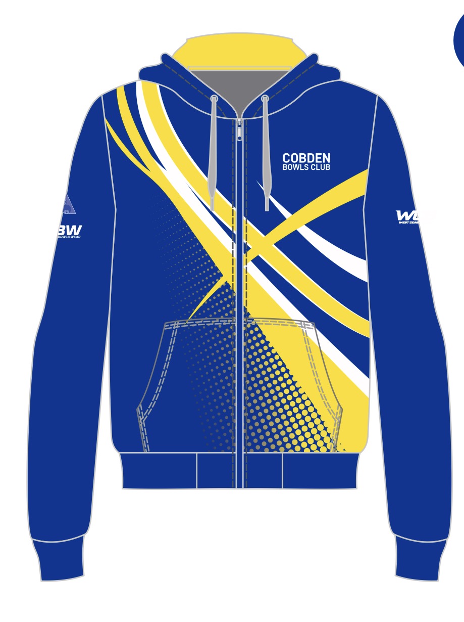 Cobden Bowling Club Unisex Zipped Hoodie
