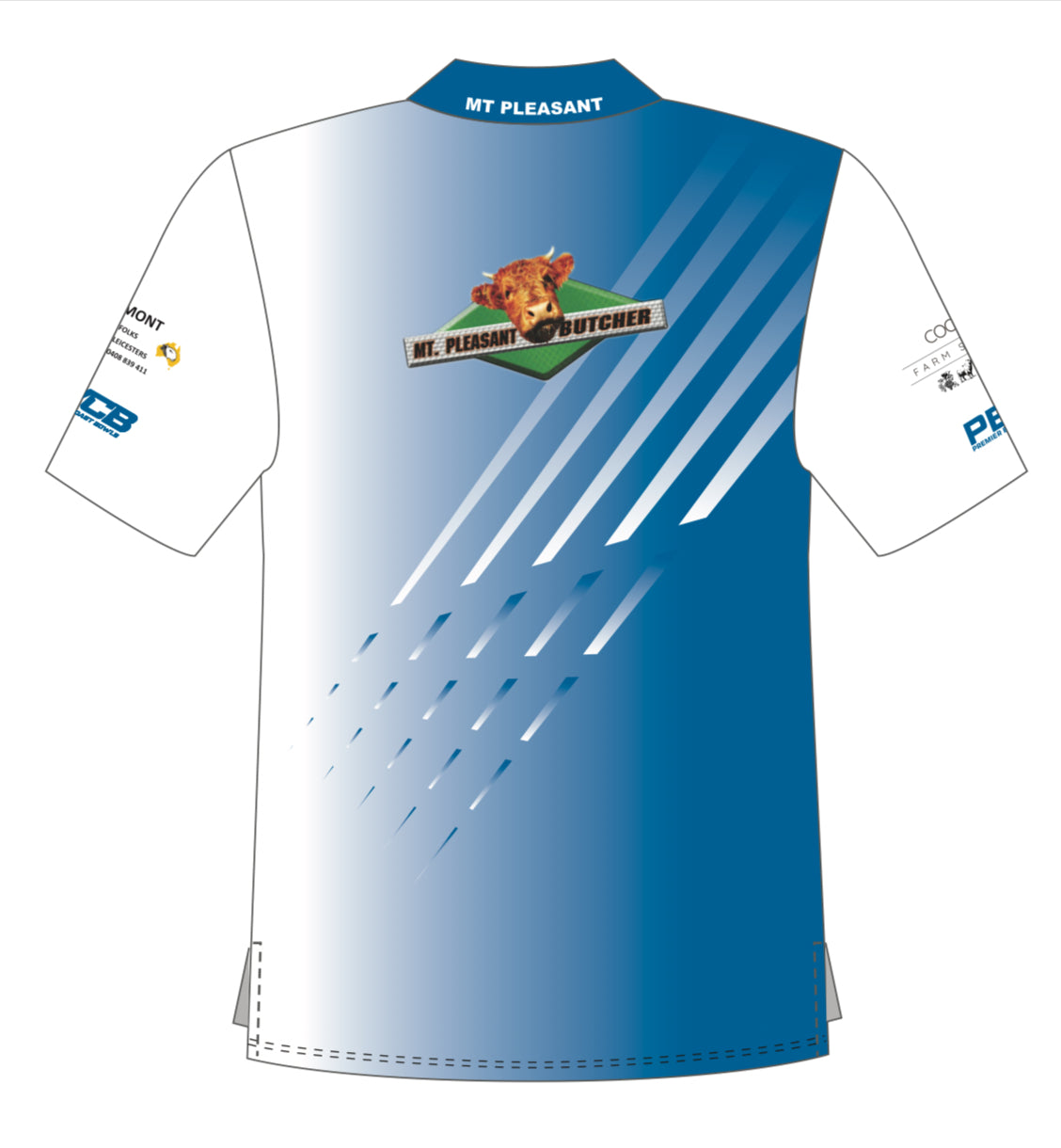 Mount Pleasant Bowling Club Mens Short Sleeve Polo