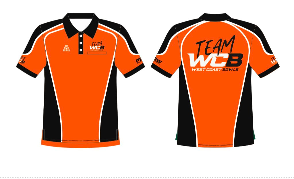 Team WCB Orange Polo