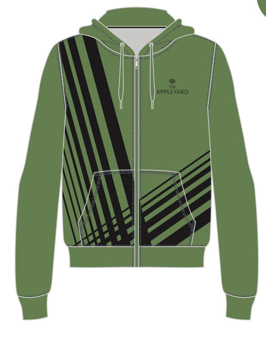 The Appleyard Bowling Club Unisex Zipped Hoodie