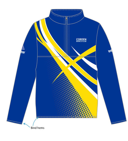 Cobden Bowling Club Unisex 1/4 Zip