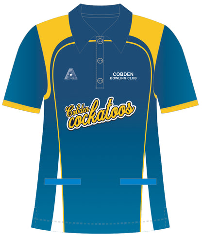 Cobden Bowling Club Ladies Short Sleeve Polo