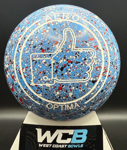 Aero Optima size 3.5 ZScoop Blue Thumbs Up