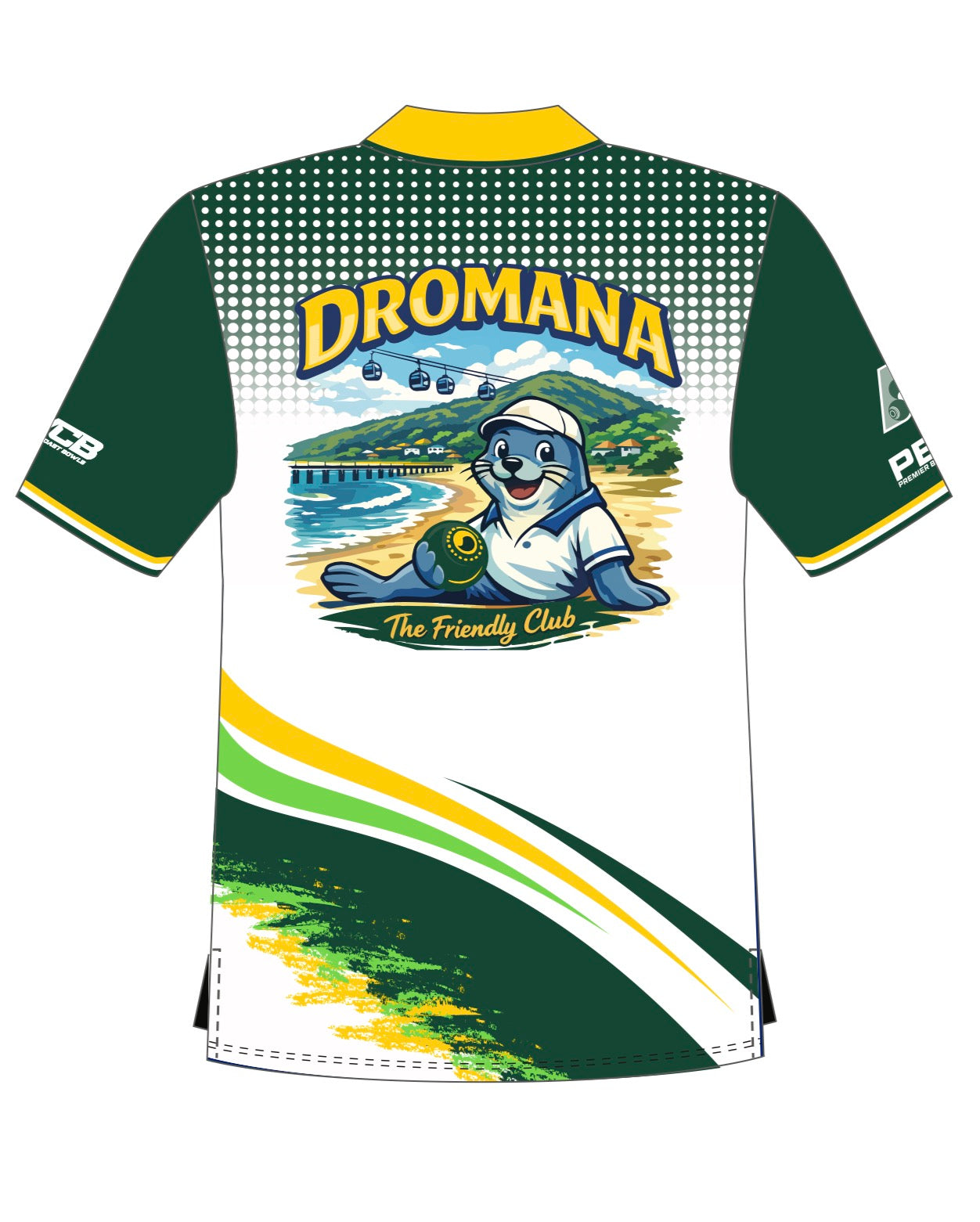 Dromana Mens Short Sleeve Tournament Polo