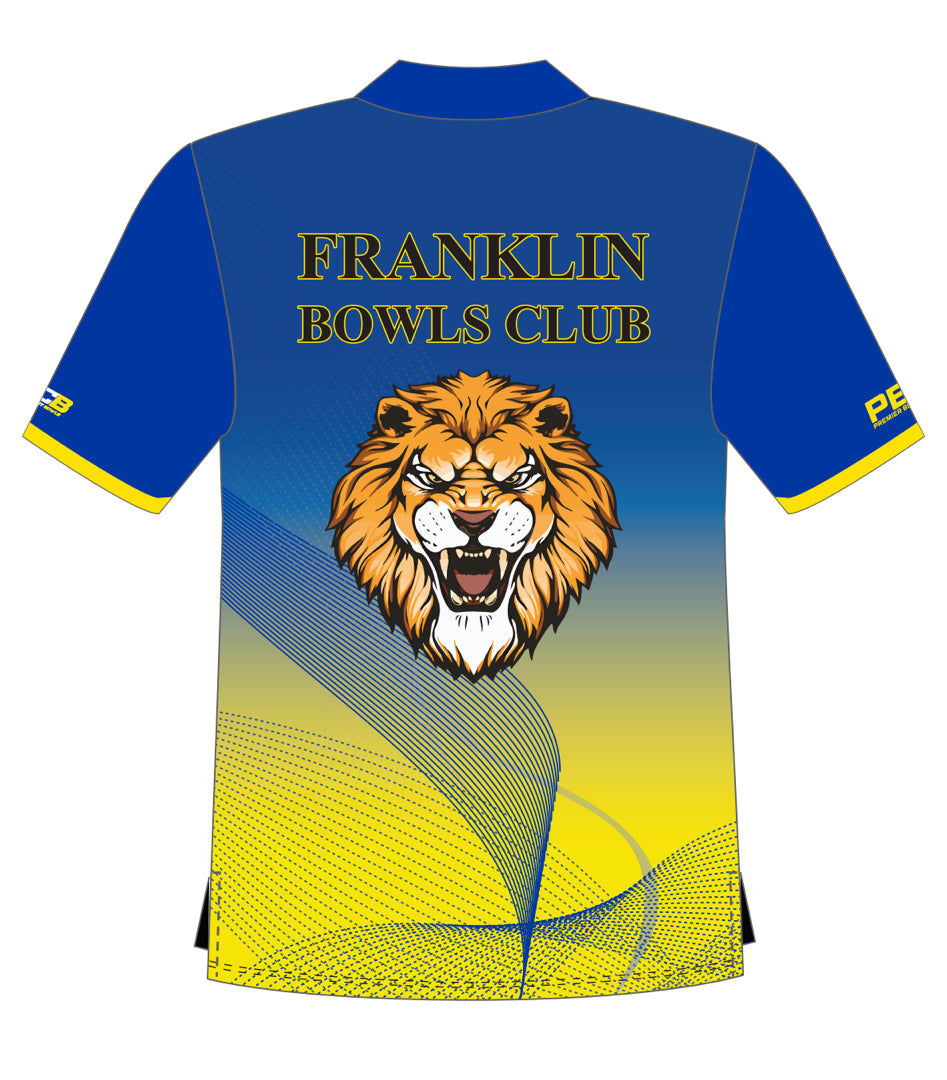 Franklin Bowls Club Mens Short Sleeve Polo