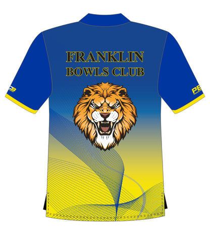 Franklin Bowls Club Mens Short Sleeve Polo