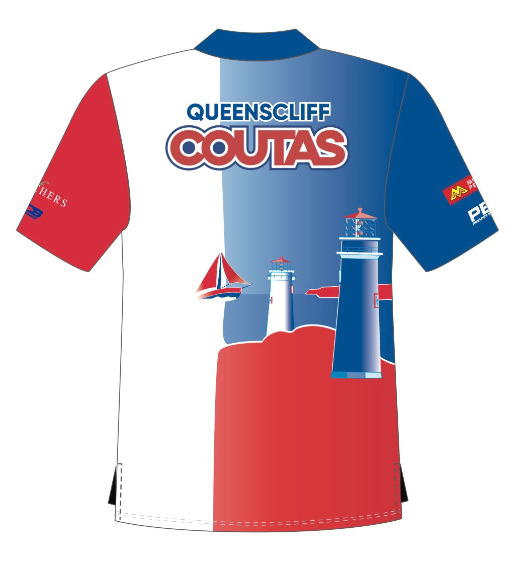 Queenscliff Bowling Club Uniform Men's Polo