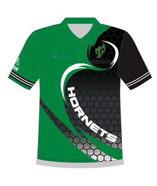 North Haven Hornets Mens Short Sleeve Polo