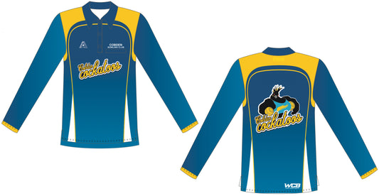Cobden Bowling Club Mens Long Sleeved Polo