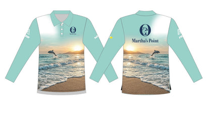 Martha’s Point Mens Long Sleeve Polo