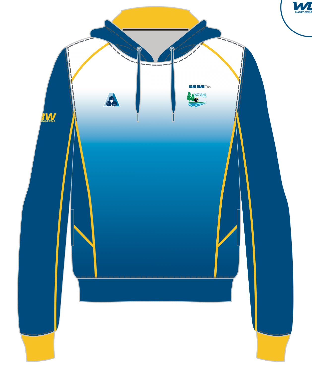 Warrnambool Bowling Club Pennant Unisex Hoodie
