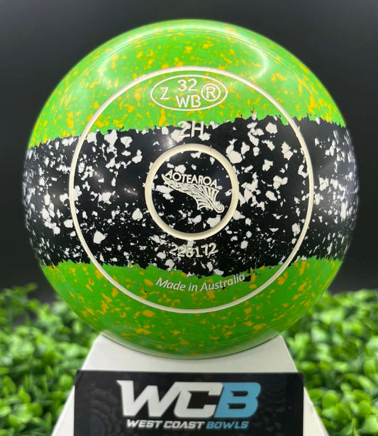 Aero Optima size 2 Plain Grip Trifecta Lime/Black/Lime