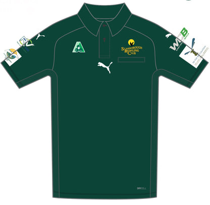 Scarborough Club Puma Relaxed Polo Green