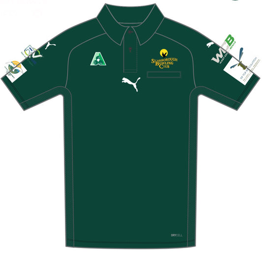Scarborough Club Puma Relaxed Polo Green