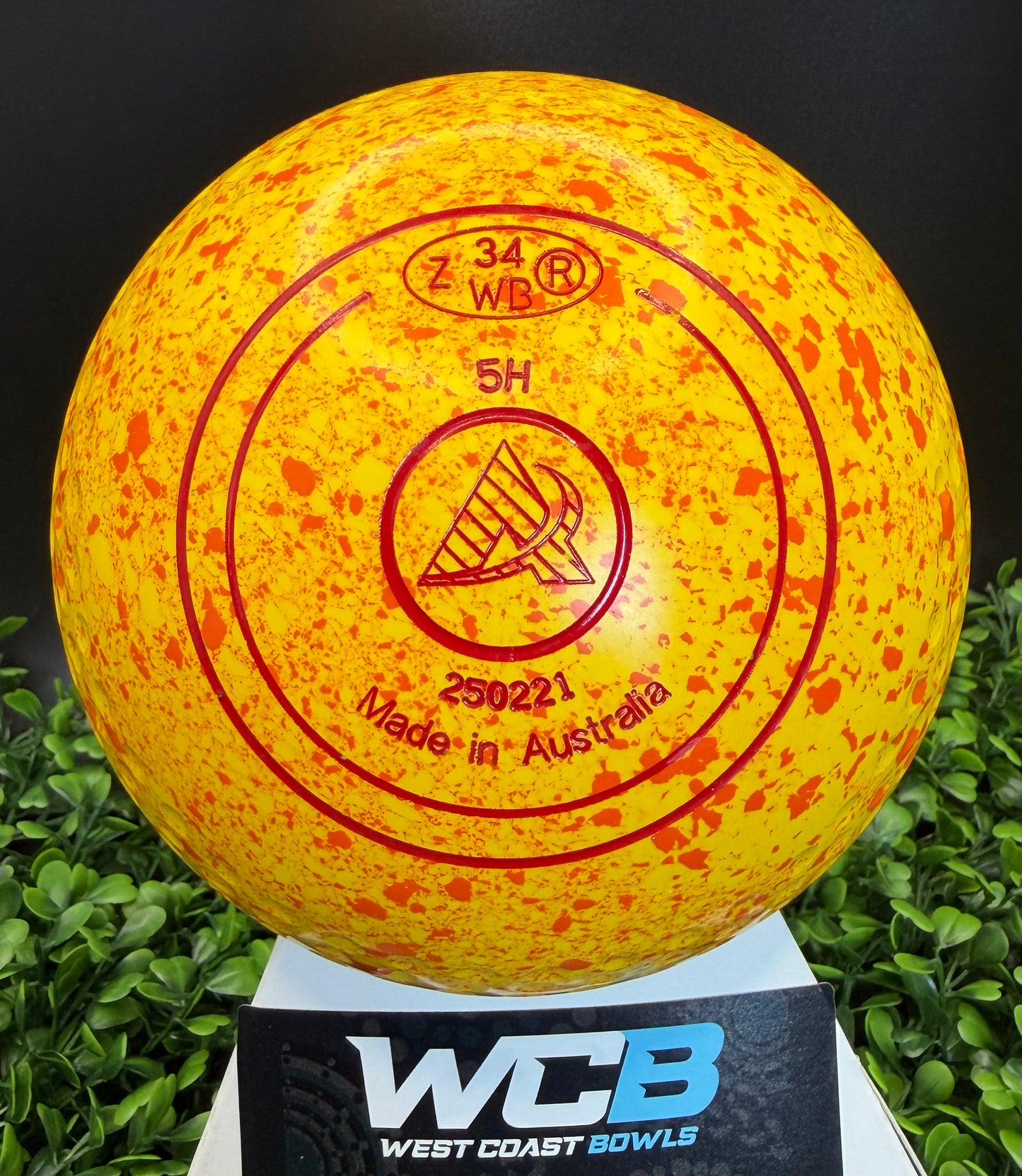 Aero Turbo Pro size 5 Dimple Grip Yellow