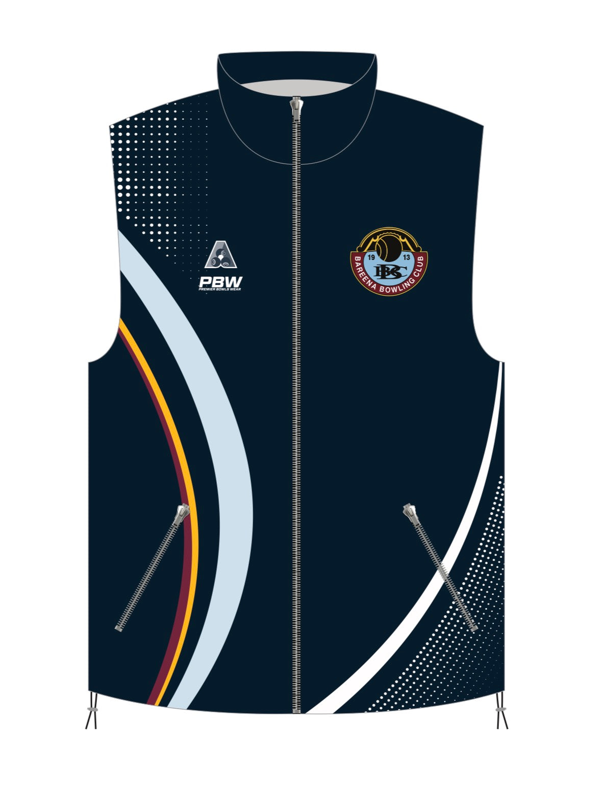 Bareena Bowling Club Unisex Vest