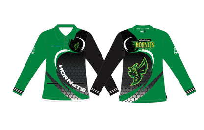 North Haven Hornets Ladies Long Sleeve Polo