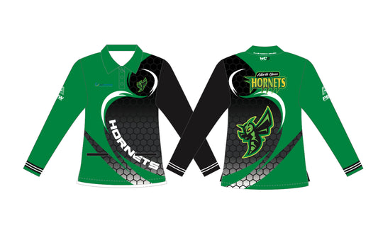 North Haven Hornets Ladies Long Sleeve Polo
