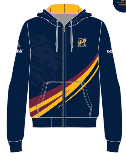 Fitzroy Victoria Bowling & Sports Club Unisex Zipped Hoodie