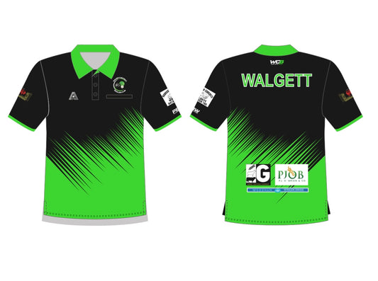 Walgett Bowling Club Mens Short Sleeve Polo