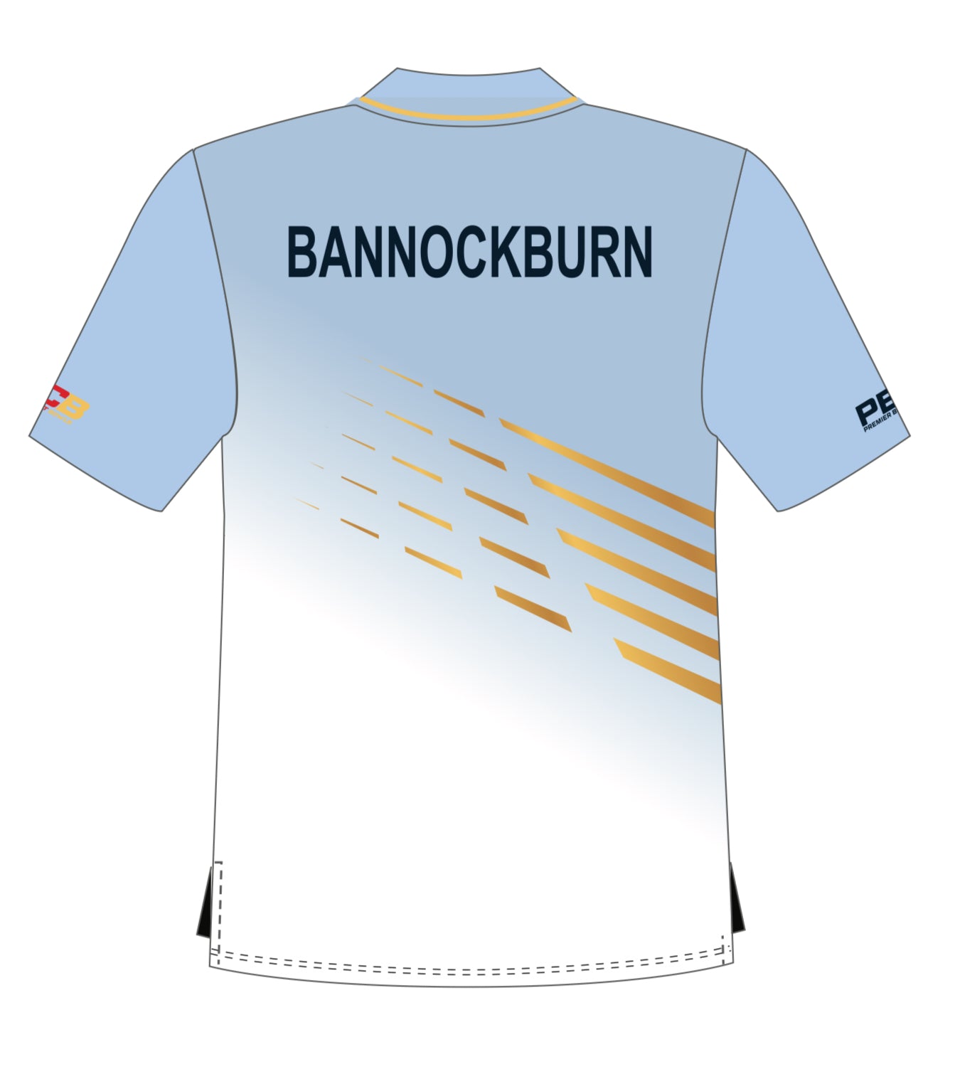 Bannockburn Bowling Club Mens Uniform Polo