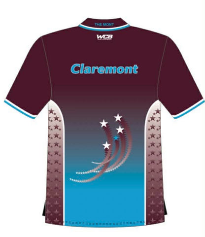 Claremont Bowls and Community Club Mens Short Sleeve Polo