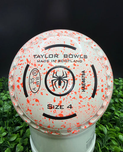 Taylor SR size 4 Half Pipe White/Orange