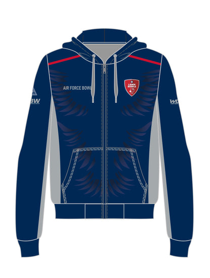 Airforce Bowls Unisex Zipped Hoodie